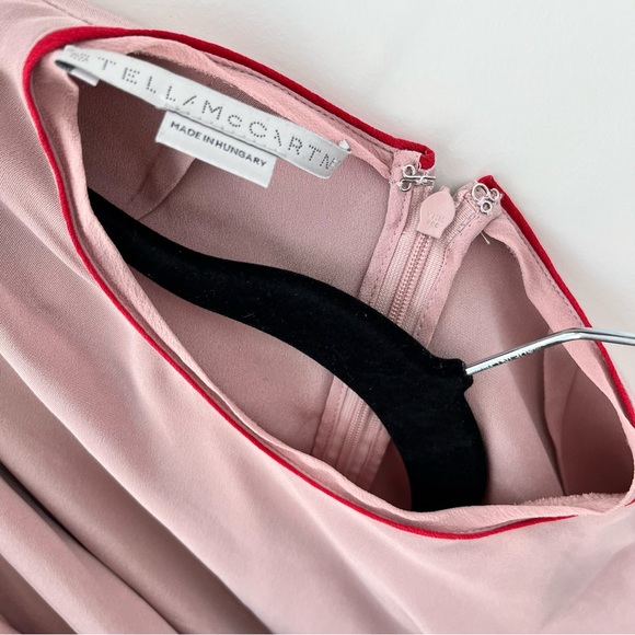 Stella McCartney silk blush pink top blouse long sleeves 36 - Picture 9 of 10